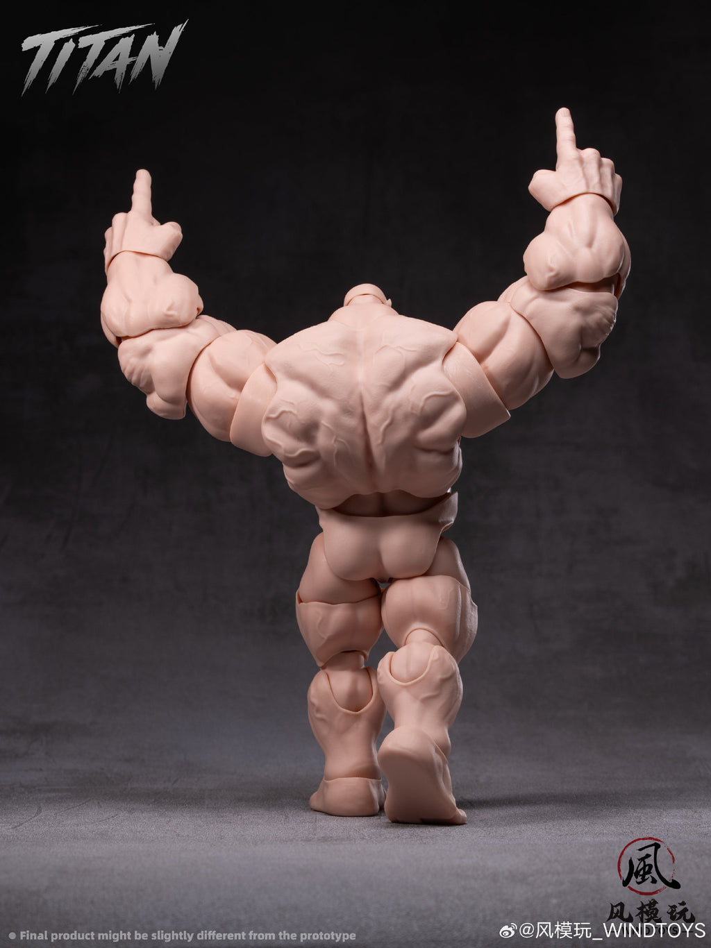 [Pre-Order] Wind Toys 1/12 | FMW009 Titan | Super Movable Muscle Body (Light Skin Ver.)