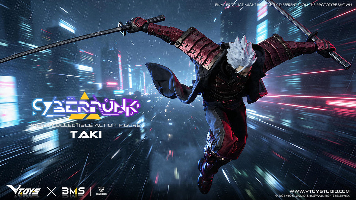 [Pre-Order] VTOYS 1/12 | VSD012 | Cyberpunk Samurai: The Crimson Dawn of the Blade (WF Limited Ver.)