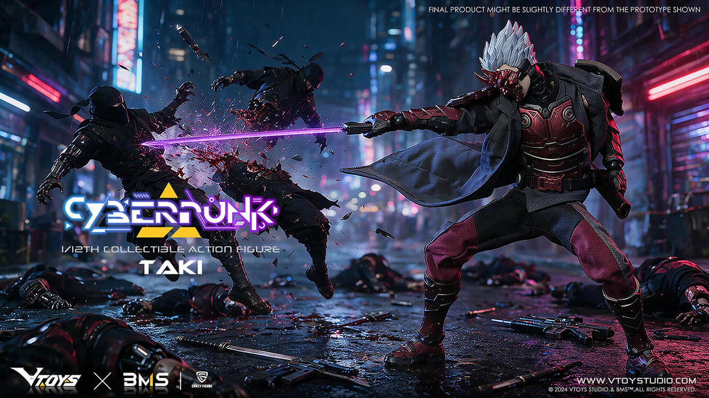 [Pre-Order] VTOYS 1/12 | VSD012 | Cyberpunk Samurai: The Crimson Dawn of the Blade (WF Limited Ver.)