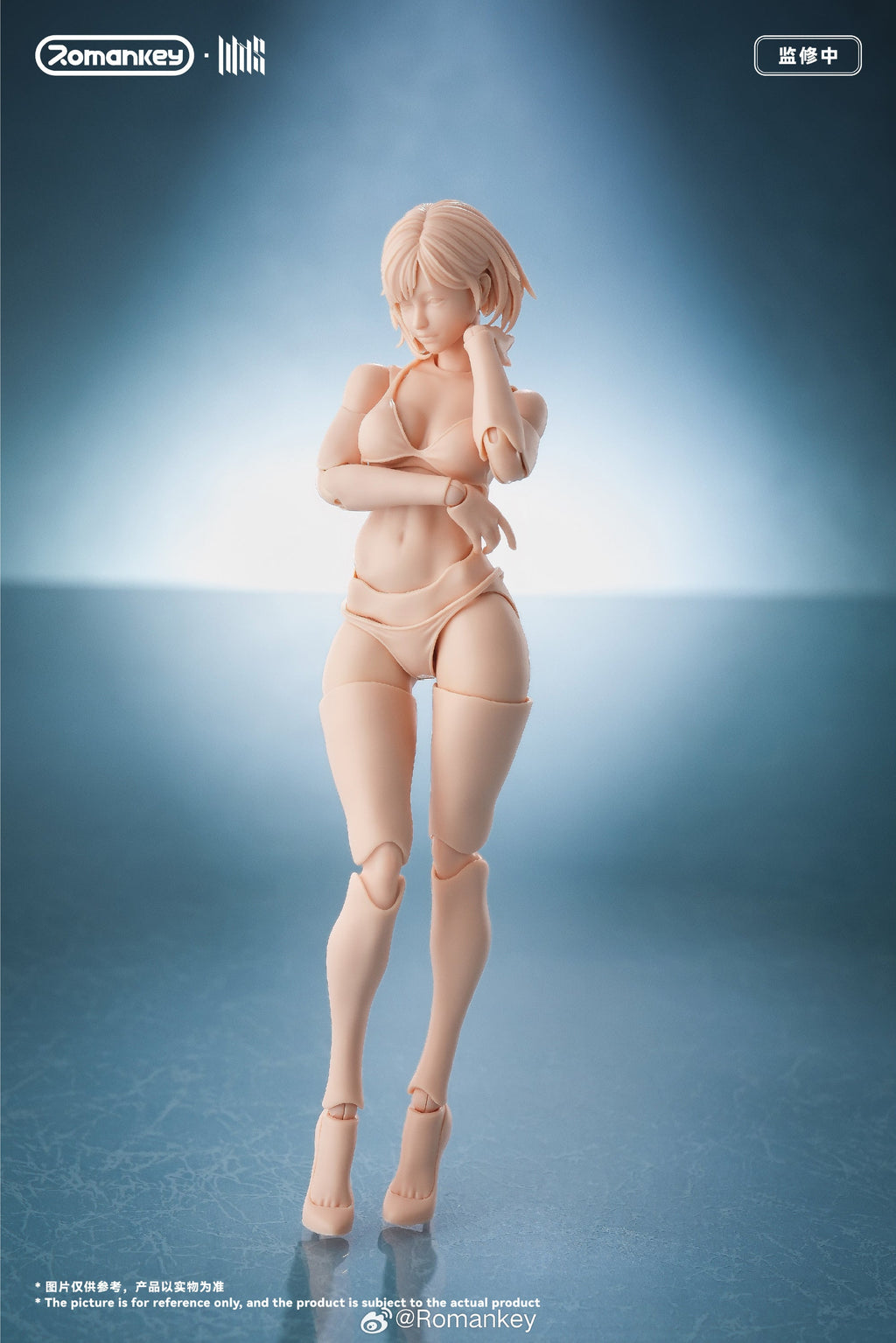 [Pre-Order] Romankey 1/12 | UMS004 Super Movable Body Series | Mia (Unpainted Version)
