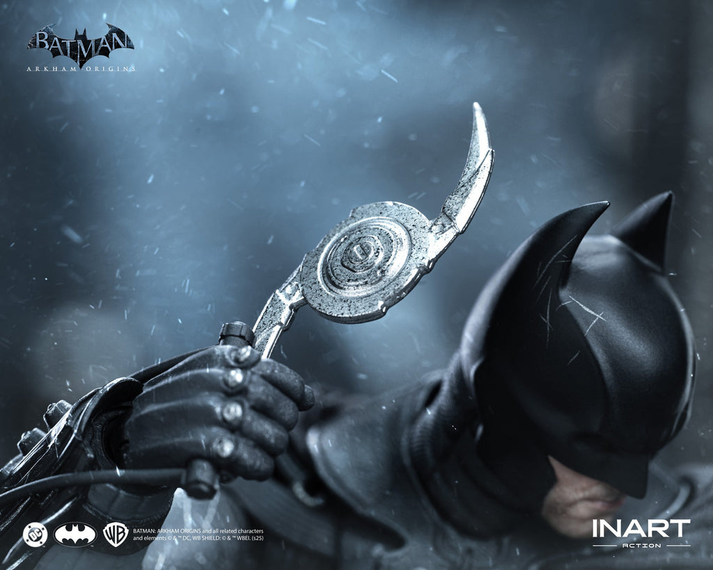[Pre-Order] INART 1/12 | MAG-G0007 Batman: Arkham Origins | Batman (Battle Damaged Version)
