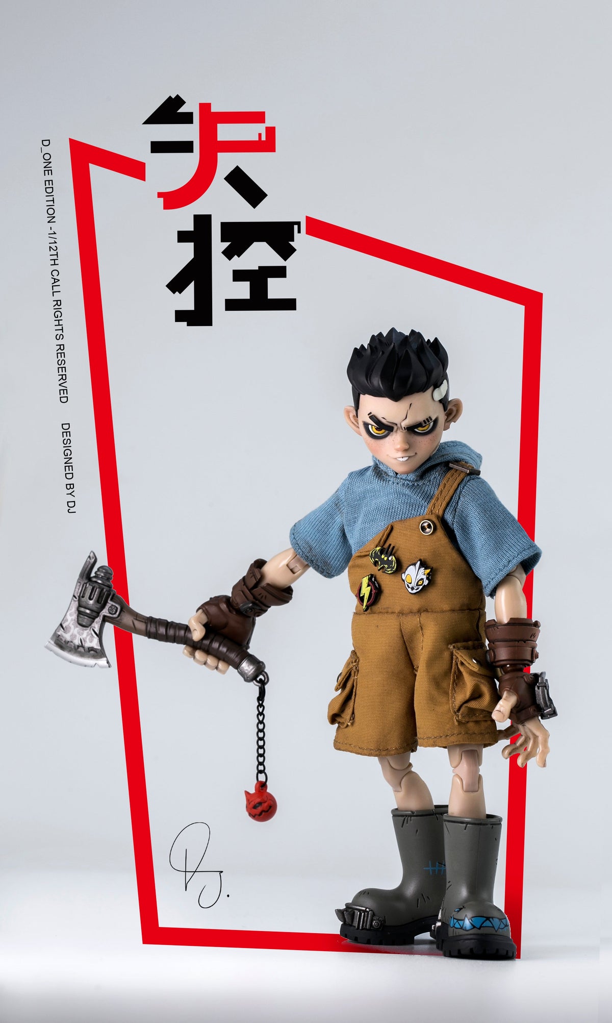 D_ONE STUDIO 1/12 | RAGE-ZBOYS | YaZai (Normal Edition)