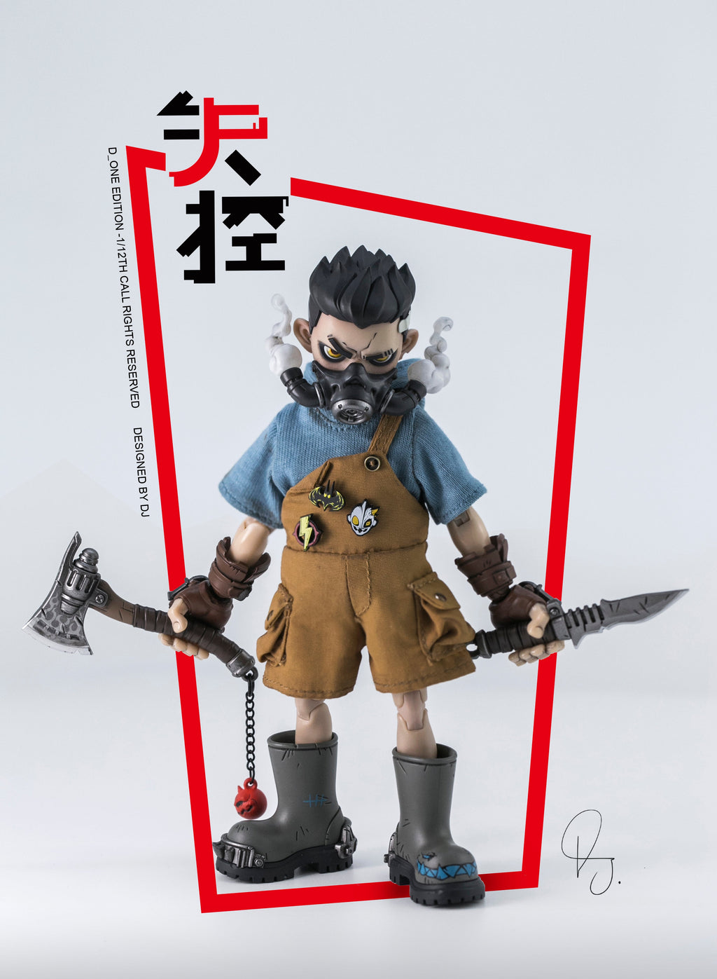 D_ONE STUDIO 1/12 | RAGE-ZBOYS | YaZai (Normal Edition)