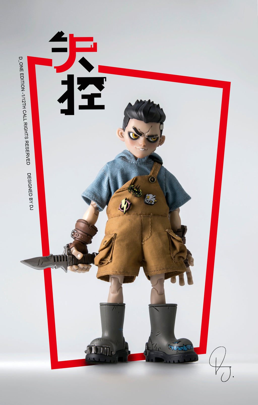 D_ONE STUDIO 1/12 | RAGE-ZBOYS | YaZai (Normal Edition)