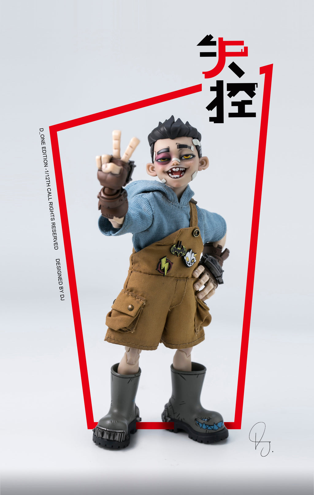 D_ONE STUDIO 1/12 | RAGE-ZBOYS | YaZai (Normal Edition)