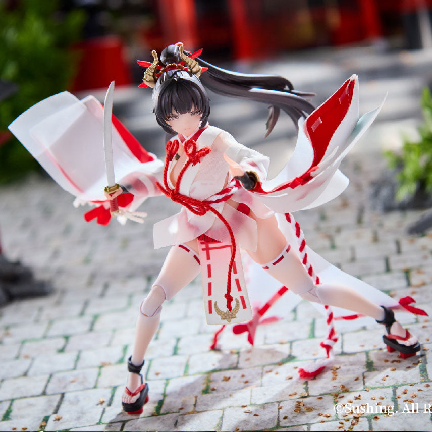 [Pre-Order] Sushiworks 1/12 | Battle Miko | Uefuji Sakura