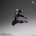 Whale Works 1/12 | WW03E Super Articulated Male Body | Ash (Limited Black Skin Version)