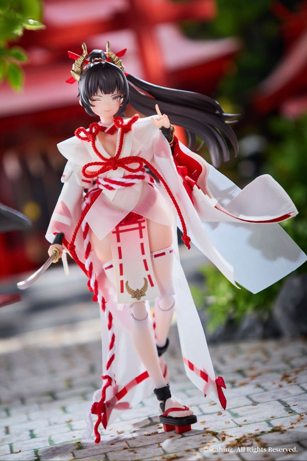 [Pre-Order] Sushiworks 1/12 | Battle Miko | Uefuji Sakura