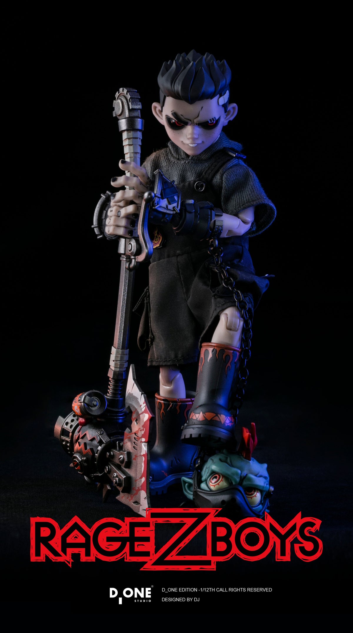 D_ONESTUDIO 1/12 | RAGE-ZBOYS | YaZai (Out of Control Edition)