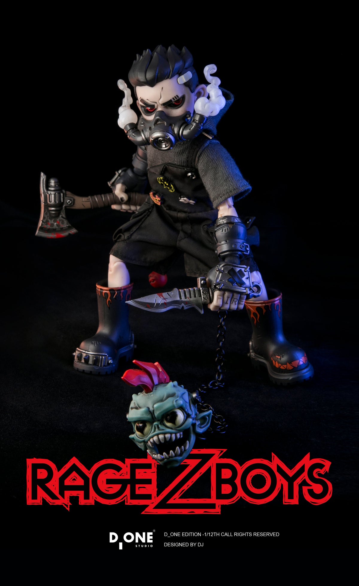 D_ONESTUDIO 1/12 | RAGE-ZBOYS | YaZai (Out of Control Edition)