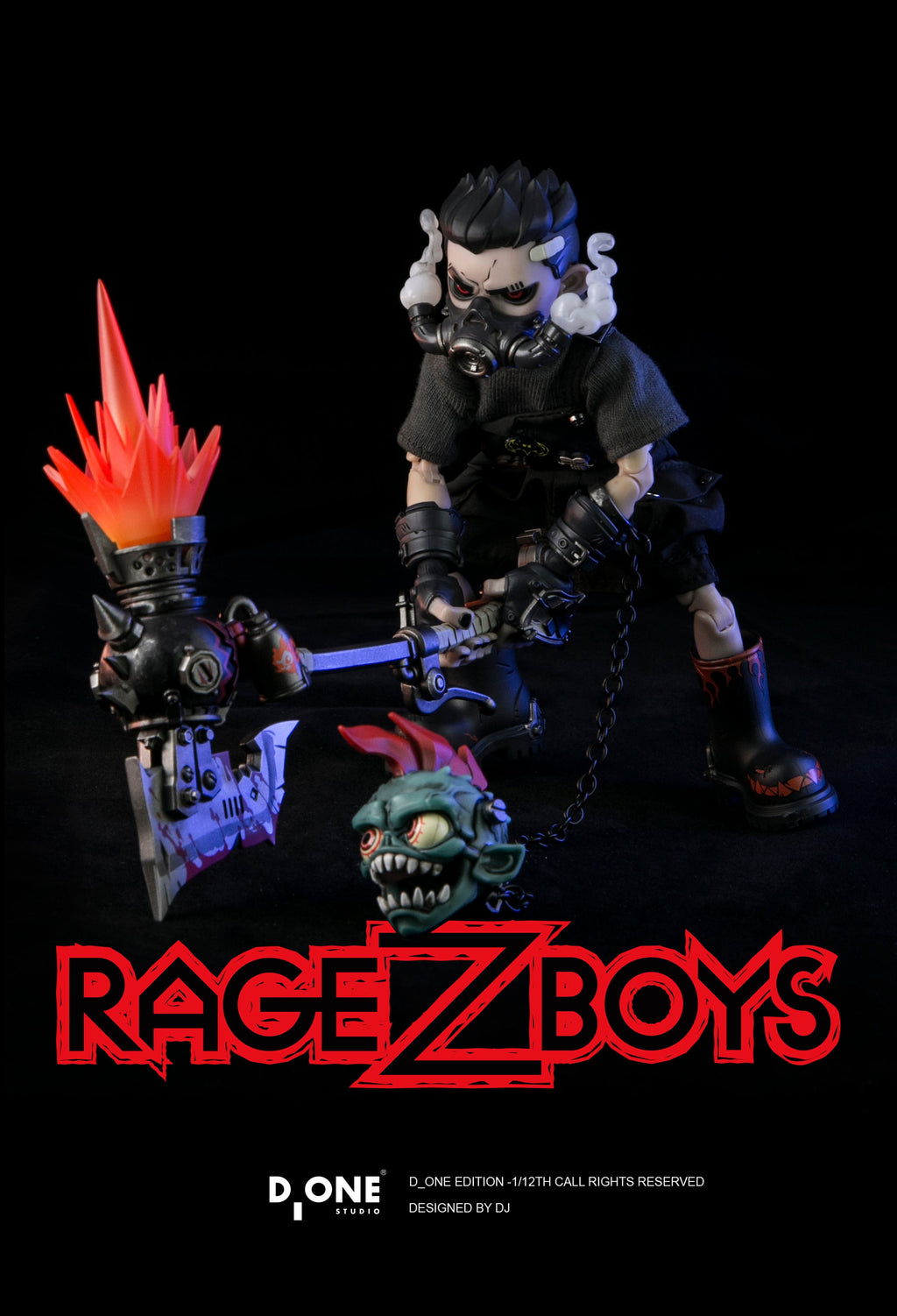D_ONESTUDIO 1/12 | RAGE-ZBOYS | YaZai (Out of Control Edition)