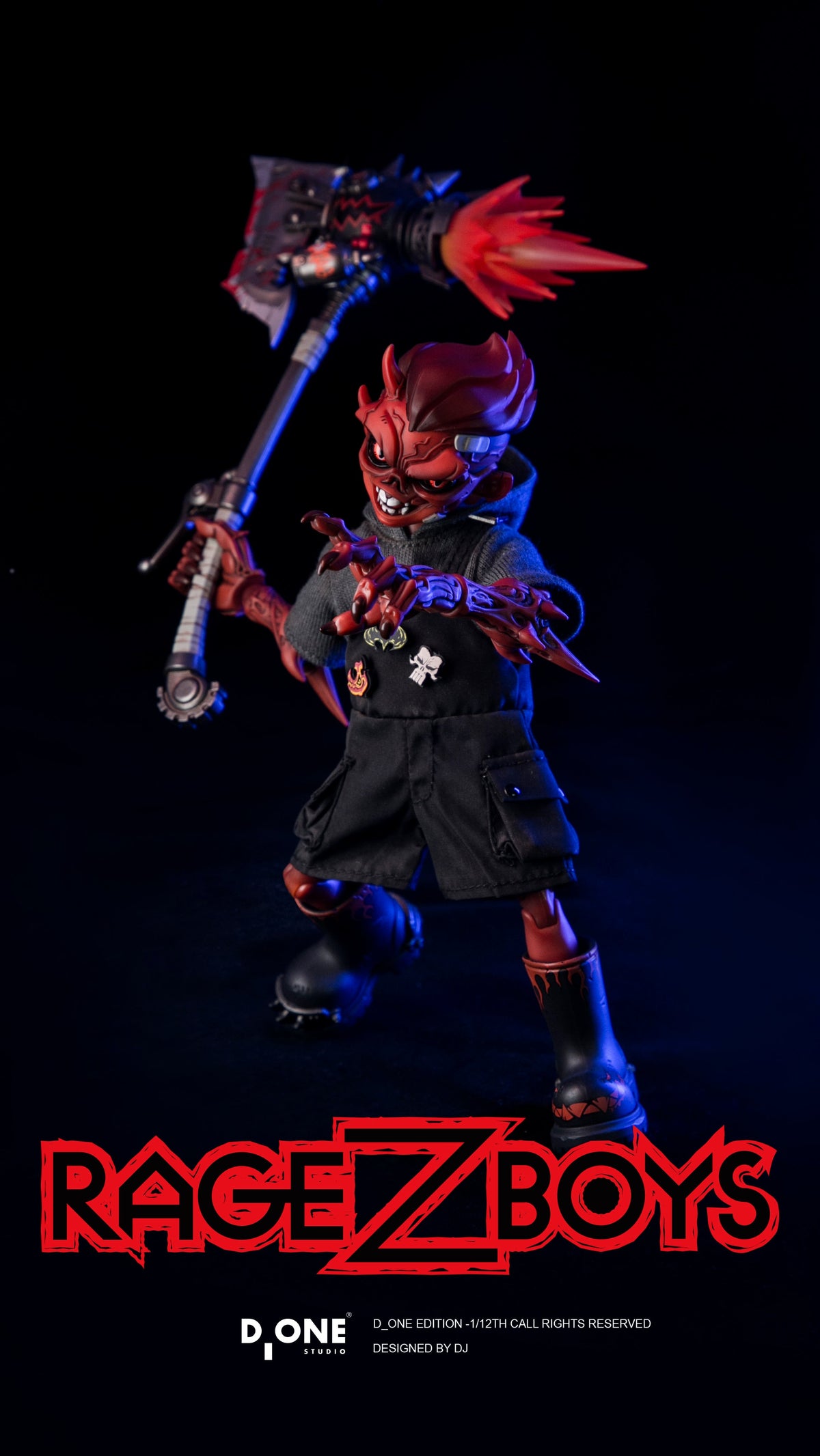 D_ONESTUDIO 1/12 | RAGE-ZBOYS | YaZai (Out of Control Edition)