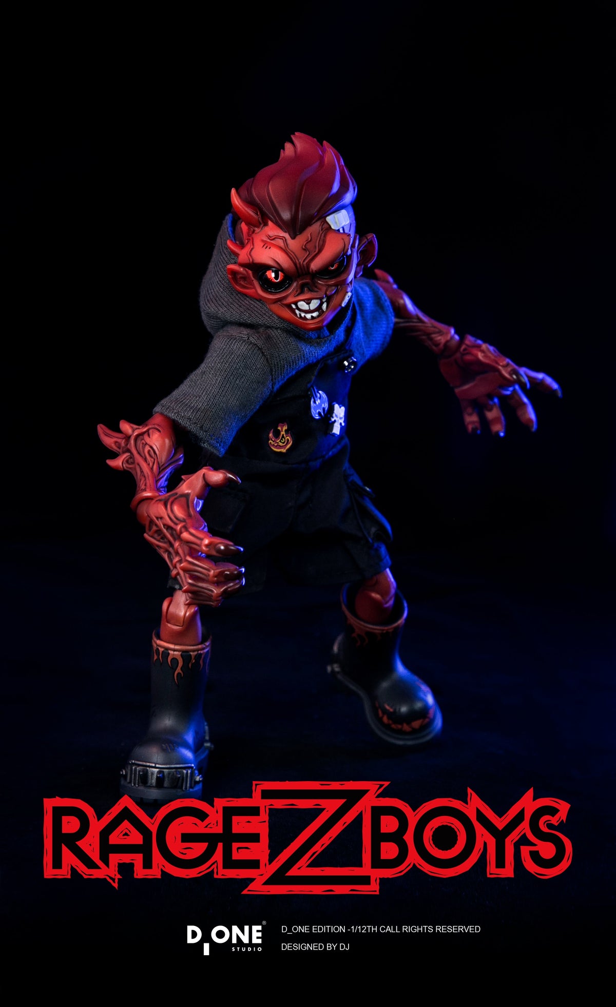 D_ONESTUDIO 1/12 | RAGE-ZBOYS | YaZai (Out of Control Edition)