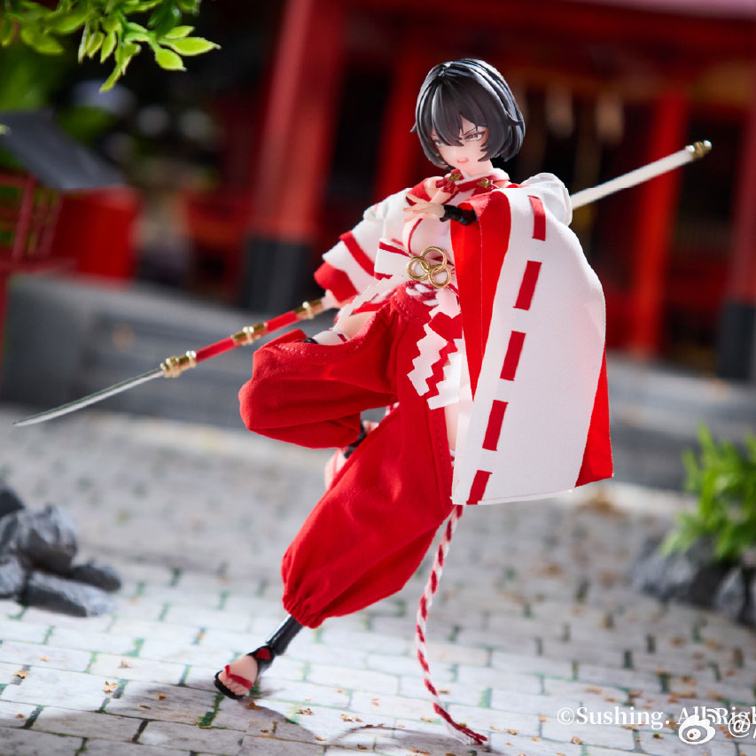[Pre-Order] Sushiworks 1/12 | Battle Miko | Uefuji Kikyou