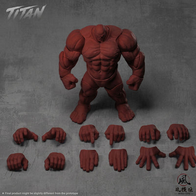 [Pre-Order] Wind Toys 1/12 | FMW011 Titan | Super Movable Muscle Body (Red Skin Ver.)