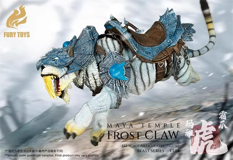 [Pre-Order] Fury Toys 1/12 | FT04 Beast Series | Maya Temple Tiger: White Frost Claw (Deluxe Ver.)