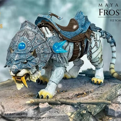 [Pre-Order] Fury Toys 1/12 | FT04 Beast Series | Maya Temple Tiger: White Frost Claw (Deluxe Ver.)