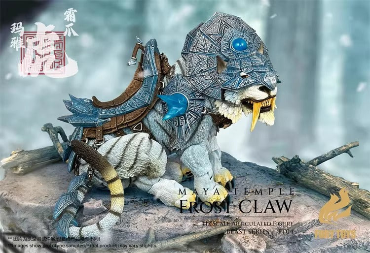 [Pre-Order] Fury Toys 1/12 | FT04 Beast Series | Maya Temple Tiger: White Frost Claw (Deluxe Ver.)