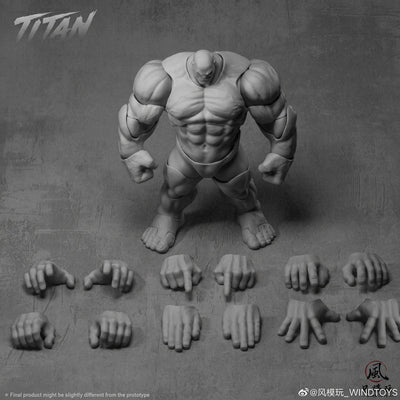 [Pre-Order] Wind Toys 1/12 | FMW012 Titan | Super Movable Muscle Body (Grey Skin Ver.)