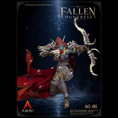 [Pre-Order] AGNI STUDIO x FRENCH BULLDOG 1/12 | AG01+FR01 | Fallen Huntress & FR Head (Blue Skin Ver.)