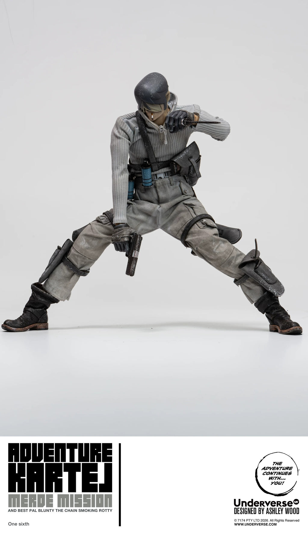 [Pre-Order] Underverse 1/6 UV20260402 Adventure Kartel Cold Bugger Adventure Merde