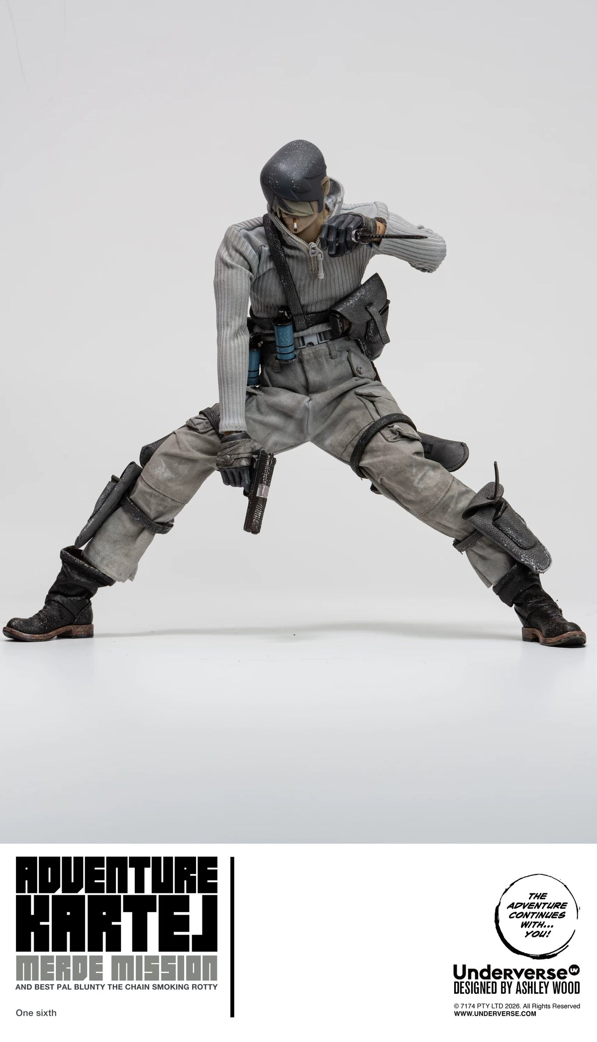 [Pre-Order] Underverse 1/6 UV20260402 Adventure Kartel Cold Bugger Adventure Merde