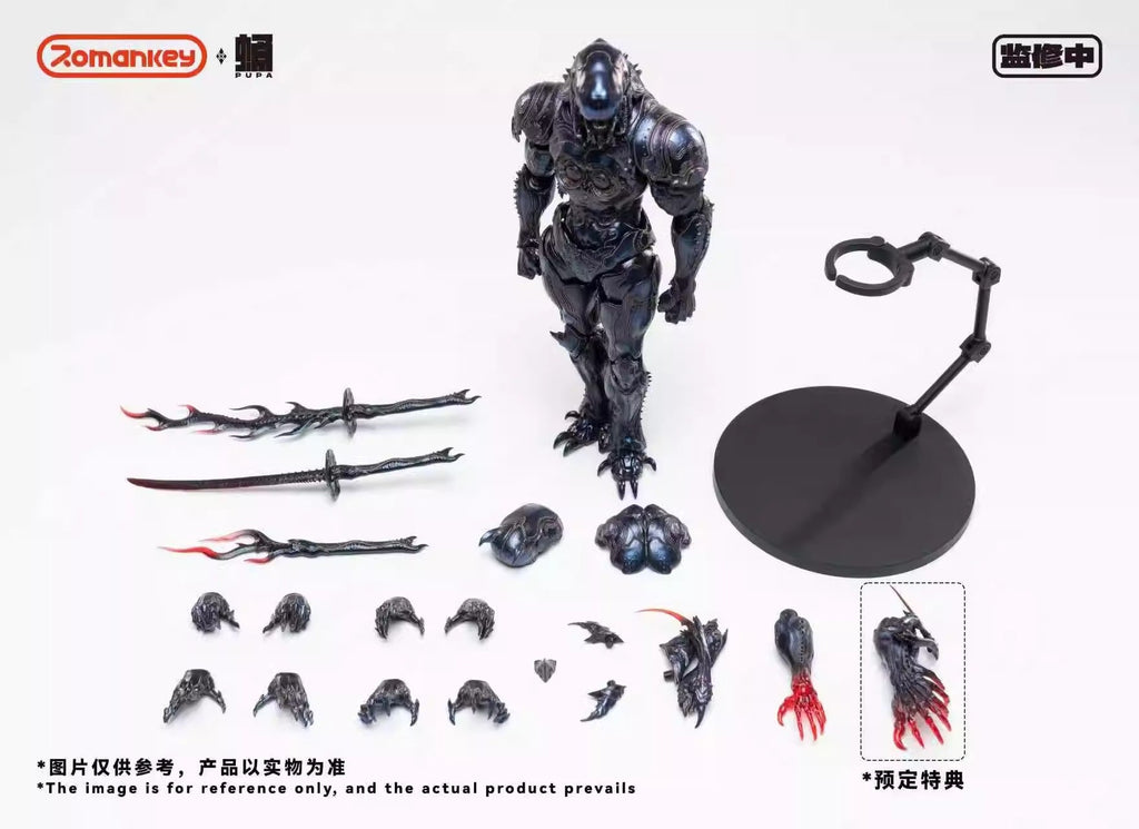 Romankey 1/12 | PP001 PUPA | Ghost Ants