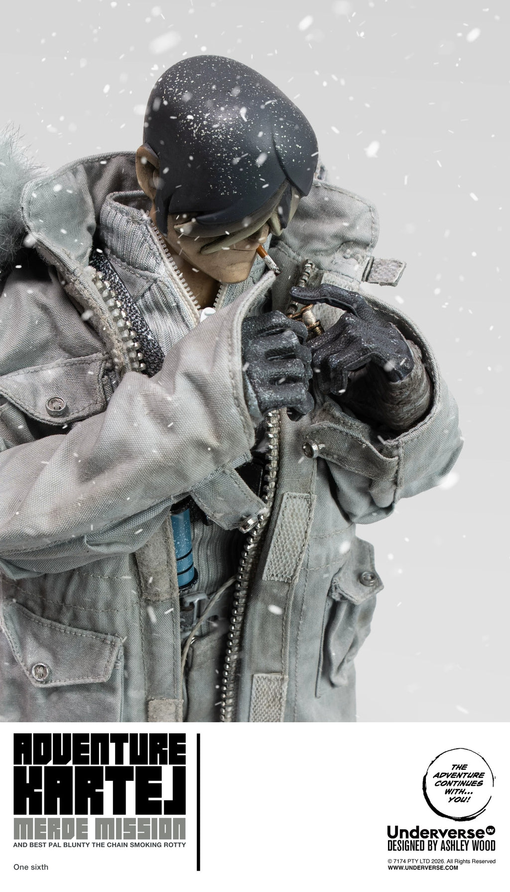 [Pre-Order] Underverse 1/6 UV20260402 Adventure Kartel Cold Bugger Adventure Merde