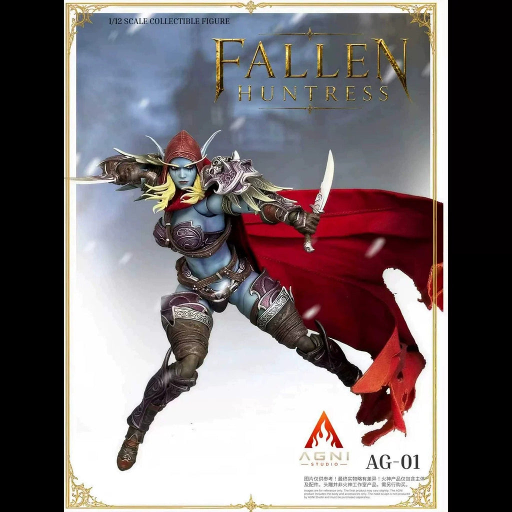 [Pre-Order] AGNI STUDIO x FRENCH BULLDOG 1/12 | AG01+FR01 | Fallen Huntress & FR Head (Blue Skin Ver.)