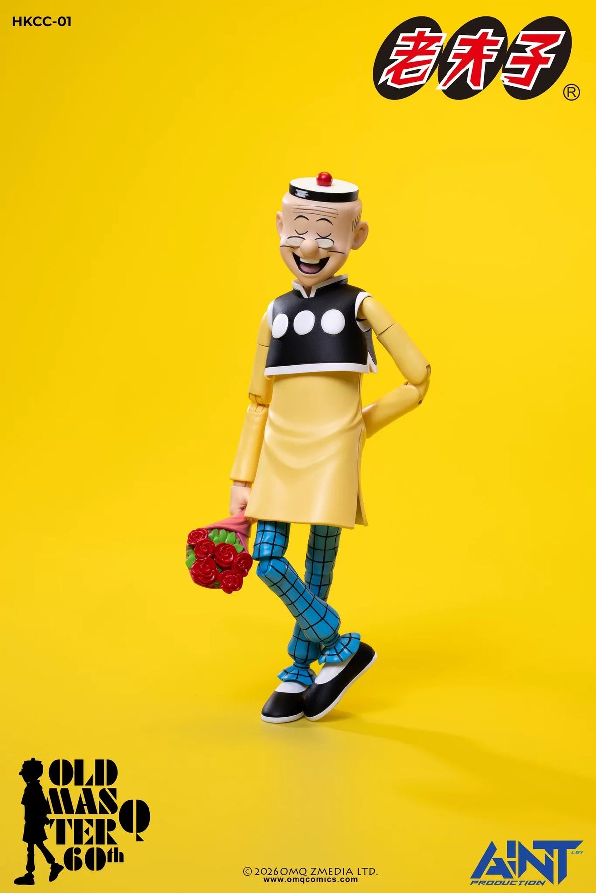 [Pre-Order] AINT Production 1/12 HKCC-01 Old Master Q 60th Anniversary Memorial Ver.