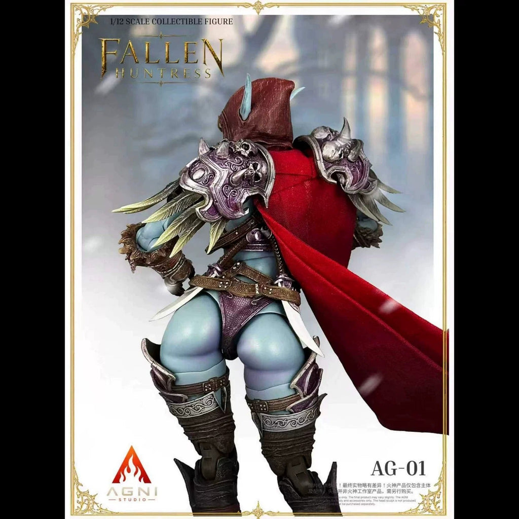 [Pre-Order] AGNI STUDIO x FRENCH BULLDOG 1/12 | AG01+FR01 | Fallen Huntress & FR Head (Blue Skin Ver.)