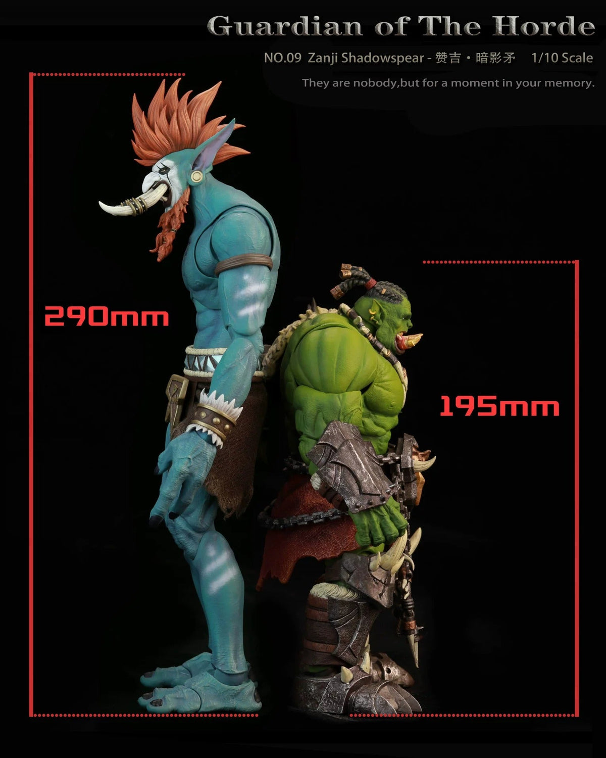 [Pre-Order] Grey Knight 1/10 | Mithrill: Guardian of The Horde | NO.09 Zanji Shadowspear