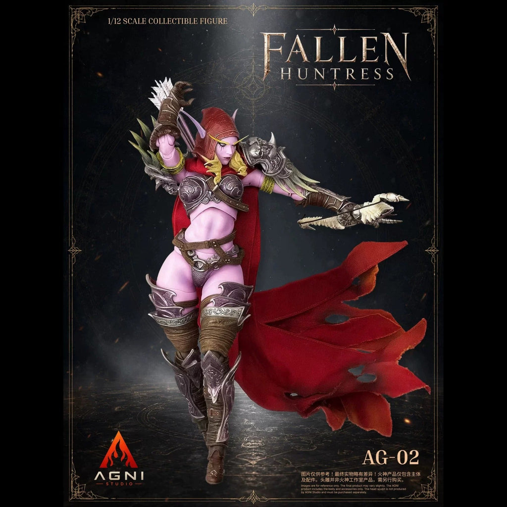 [Pre-Order] AGNI STUDIO x FRENCH BULLDOG 1/12 | AG02+FR02 | Fallen Huntress Head & FR Head (Pink Skin Ver.)
