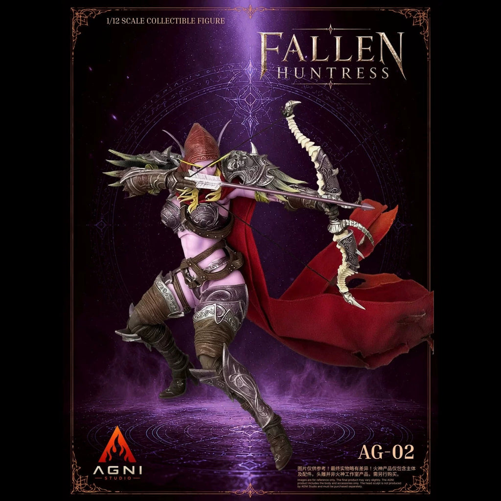 [Pre-Order] AGNI STUDIO x FRENCH BULLDOG 1/12 | AG02+FR02 | Fallen Huntress Head & FR Head (Pink Skin Ver.)