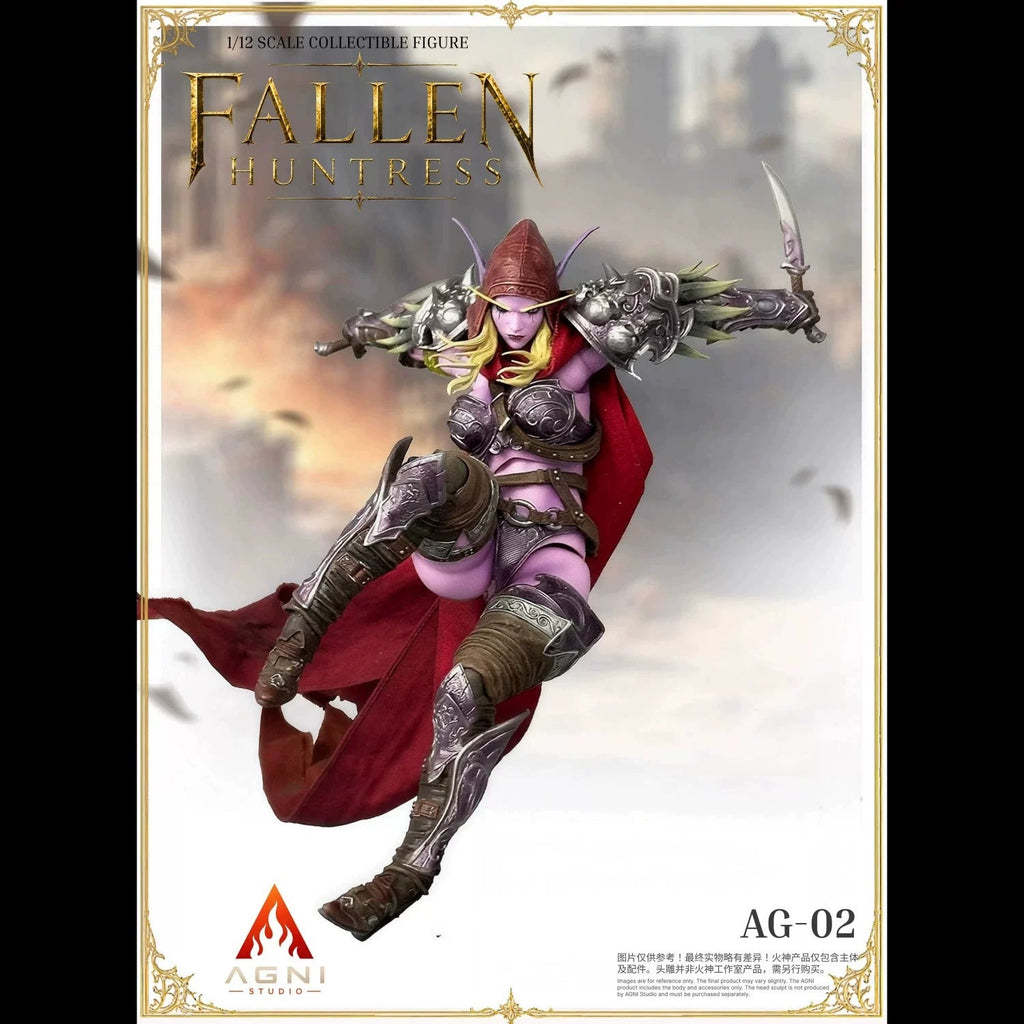 [Pre-Order] AGNI STUDIO x FRENCH BULLDOG 1/12 | AG02+FR02 | Fallen Huntress Head & FR Head (Pink Skin Ver.)