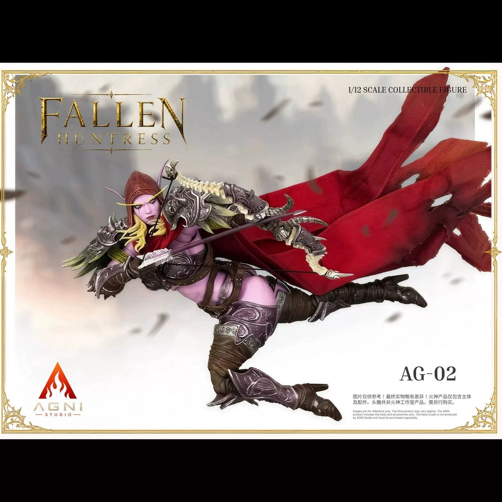 [Pre-Order] AGNI STUDIO x FRENCH BULLDOG 1/12 | AG02+FR02 | Fallen Huntress Head & FR Head (Pink Skin Ver.)