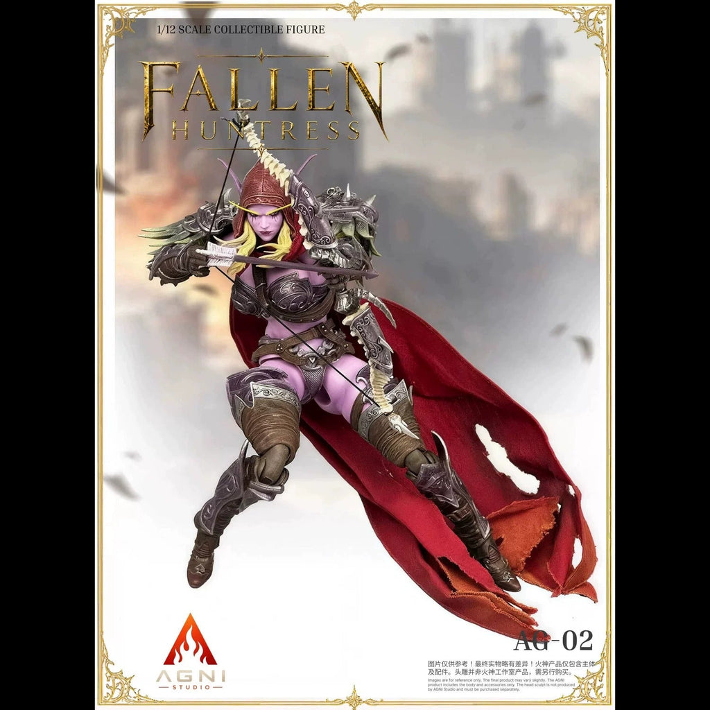 [Pre-Order] AGNI STUDIO x FRENCH BULLDOG 1/12 | AG02+FR02 | Fallen Huntress Head & FR Head (Pink Skin Ver.)