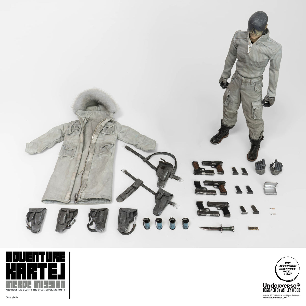[Pre-Order] Underverse 1/6 UV20260402 Adventure Kartel Cold Bugger Adventure Merde